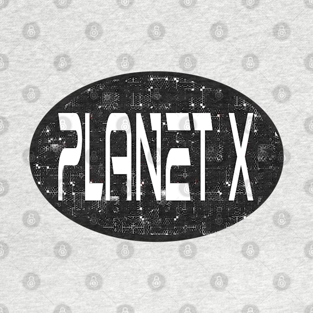 Planet X Space Logo Science Sci fi by PlanetMonkey